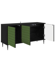 Mobile TV GELEEN 102 x 33 x 51 cm Rovere Nero 2