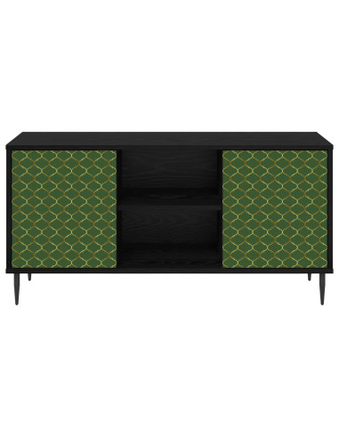 Mobile TV GELEEN 102 x 33 x 51 cm Rovere Nero