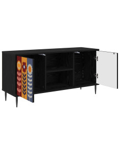 Mobile TV ESSEN 102 x 33 x 51 cm Rovere Nero 2
