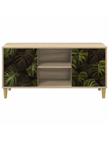 Mobile TV ELBURG 102 x 33 x 50 cm Sonoma Legno ingegnerizzato
