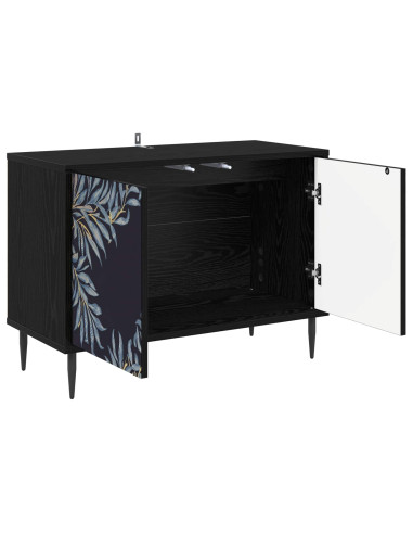 Mobile TV DOKKUM 69 x 33 x 50,5 cm Rovere Nero