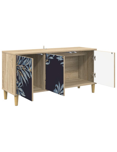 Mobile TV DOKKUM 102 x 33 x 50 cm Sonoma Legno ingegnerizzato