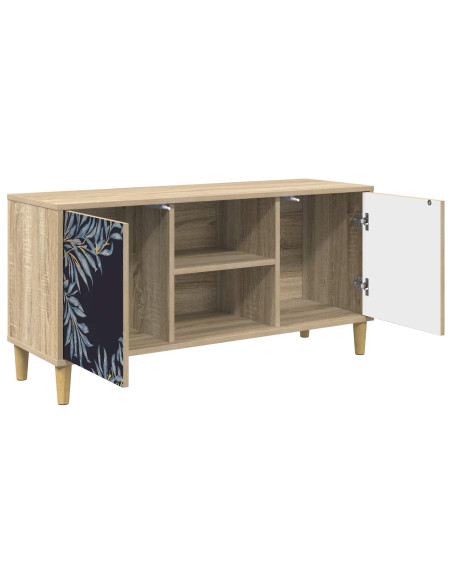 Mobile TV DOKKUM 102 x 33 x 50 cm Sonoma Legno ingegnerizzato