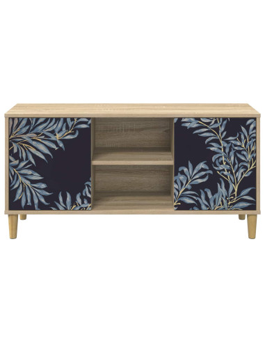 Mobile TV DOKKUM 102 x 33 x 50 cm Sonoma Legno ingegnerizzato