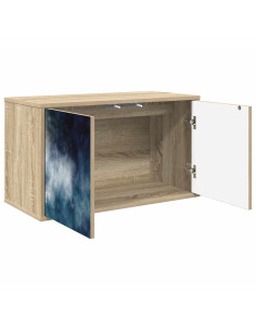 Mobile TV da Parete RAALTE 69 x 33 x 40 cm Rovere Sonoma 2