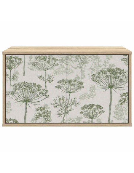 Mobile TV da Parete GOTHA 69 x 33 x 40 cm Rovere Sonoma