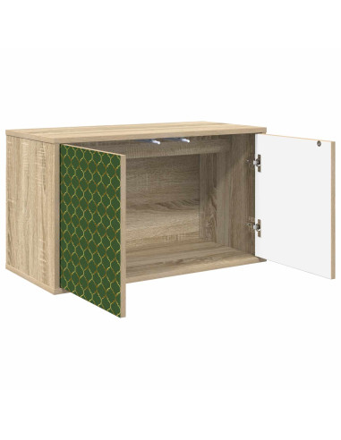 Mobile TV da Parete GELEEN 69 x 33 x 40 cm Rovere Sonoma