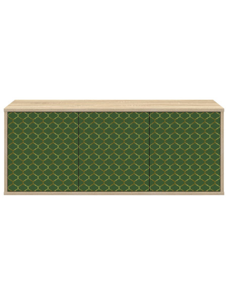 Mobile TV da Parete GELEEN 102 x 33 x 40 cm Rovere Sonoma