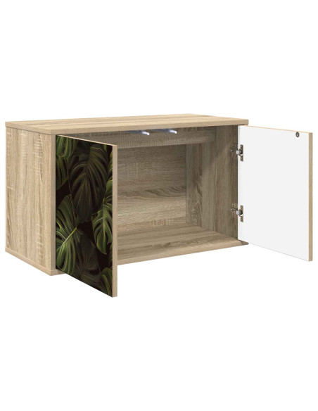 Mobile TV da Parete ELBURG 69 x 33 x 40 cm Rovere Sonoma