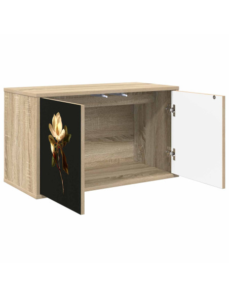 Mobile TV da Parete BREMEN 69 x 33 x 40 cm Rovere Sonoma