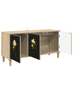Mobile TV BREMEN 102 x 33 x 50 cm Sonoma Legno ingegnerizzato 2