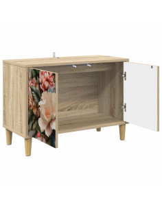 Mobile TV BORNE 69 x 33 x 50 cm Sonoma Legno ingegnerizzato 2