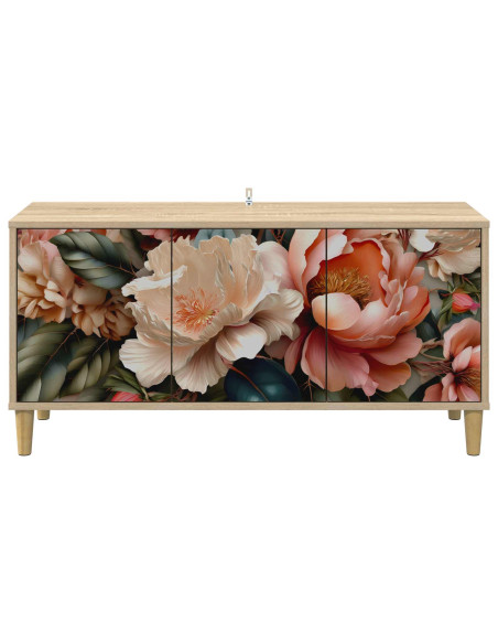 Mobile TV BORNE 102 x 33 x 50 cm Sonoma Legno ingegnerizzato
