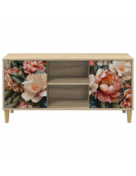 Mobile TV BORNE 102 x 33 x 50 cm Sonoma Legno ingegnerizzato
