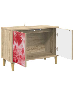 Mobile TV AACHEN 69 x 33 x 50 cm Sonoma Legno ingegnerizzato 2