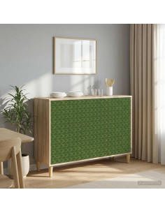 Credenza GELEEN Sonoma 102 x 33 x 75 cm Legno ingegnerizzato
