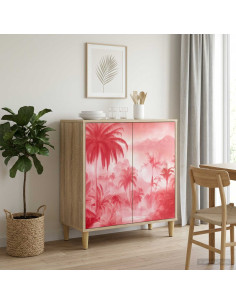 Credenza AACHEN Sonoma 69 x 33 x 75 cm Legno ingegnerizzato