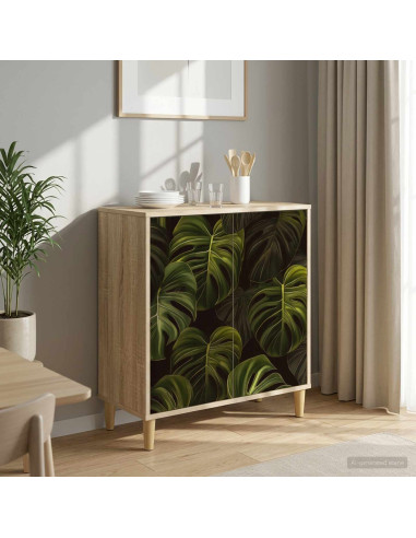 Credenza ELBURG Sonoma 69 x 33 x 75 cm Legno ingegnerizzato