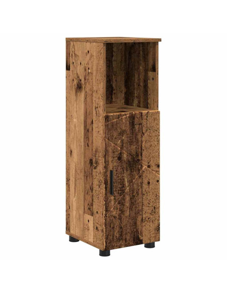 Set di mobili per il bagno con cassetto 5 pcs Legno vecchio