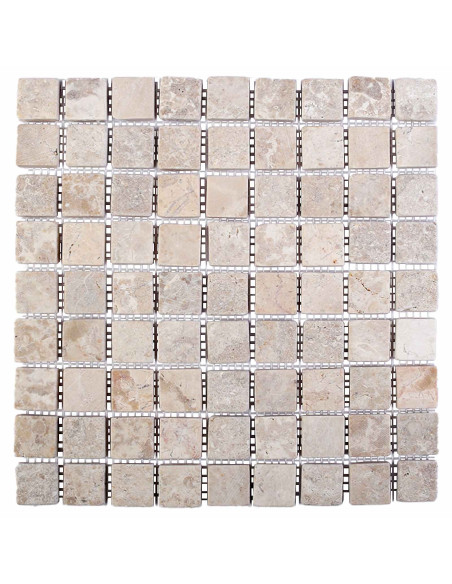 Piastrelle Mosaico Crema 30 x 30 cm Marmo
