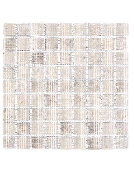 Piastrelle Mosaico Crema 30 x 30 cm Marmo