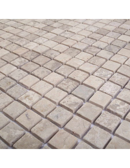 Piastrelle Mosaico Crema 30 x 30 cm Marmo