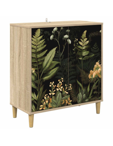 Credenza RHENEN Sonoma 69 x 33 x 75 cm Legno ingegnerizzato