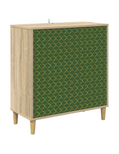Credenza GELEEN Sonoma 69 x 33 x 75 cm Legno ingegnerizzato 2