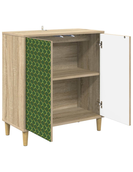 Credenza GELEEN Sonoma 69 x 33 x 75 cm Legno ingegnerizzato