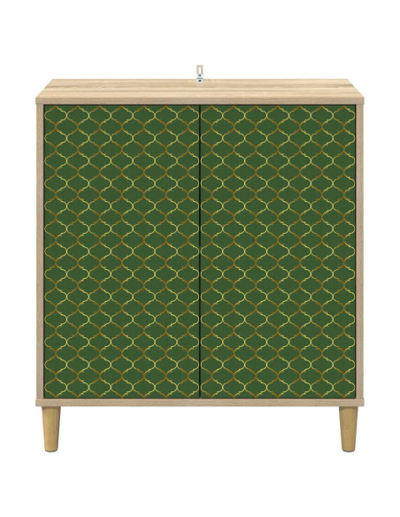Credenza GELEEN Sonoma 69 x 33 x 75 cm Legno ingegnerizzato