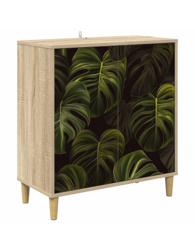 Credenza ELBURG Sonoma 69 x 33 x 75 cm Legno ingegnerizzato