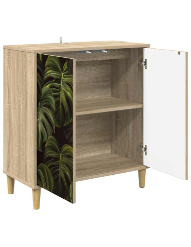 Credenza ELBURG Sonoma 69 x 33 x 75 cm Legno ingegnerizzato