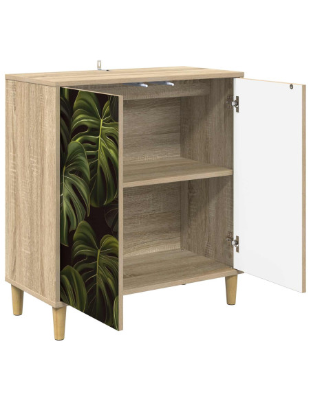 Credenza ELBURG Sonoma 69 x 33 x 75 cm Legno ingegnerizzato
