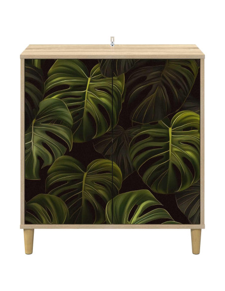 Credenza ELBURG Sonoma 69 x 33 x 75 cm Legno ingegnerizzato
