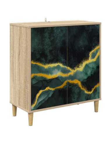 Credenza WIJHE Sonoma 69 x 33 x 75 cm Legno ingegnerizzato