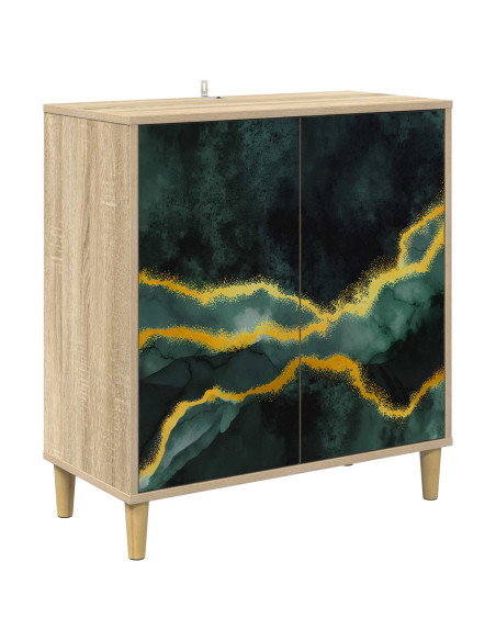 Credenza WIJHE Sonoma 69 x 33 x 75 cm Legno ingegnerizzato