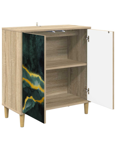 Credenza WIJHE Sonoma 69 x 33 x 75 cm Legno ingegnerizzato
