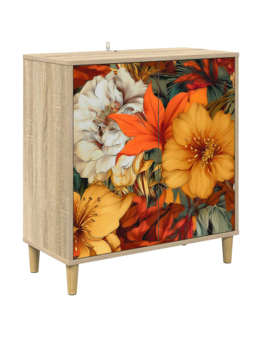Credenza GENNEP Sonoma 69 x 33 x 75 cm Legno ingegnerizzato