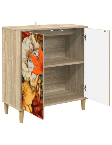 Credenza GENNEP Sonoma 69 x 33 x 75 cm Legno ingegnerizzato