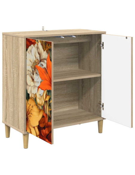 Credenza GENNEP Sonoma 69 x 33 x 75 cm Legno ingegnerizzato