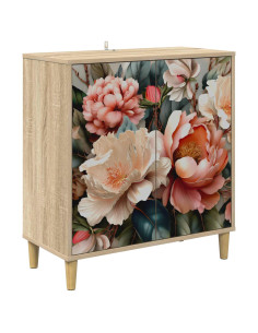 Credenza BORNE Sonoma 69 x 33 x 75 cm Legno ingegnerizzato 2