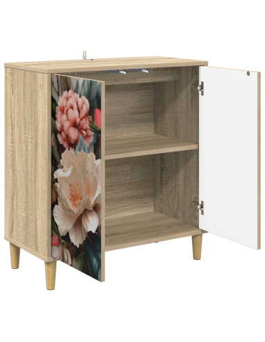 Credenza BORNE Sonoma 69 x 33 x 75 cm Legno ingegnerizzato