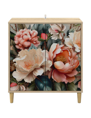 Credenza BORNE Sonoma 69 x 33 x 75 cm Legno ingegnerizzato
