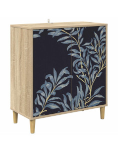 Credenza DOKKUM Sonoma 69 x 33 x 75 cm Legno ingegnerizzato 2