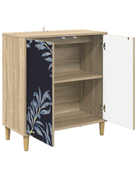 Credenza DOKKUM Sonoma 69 x 33 x 75 cm Legno ingegnerizzato
