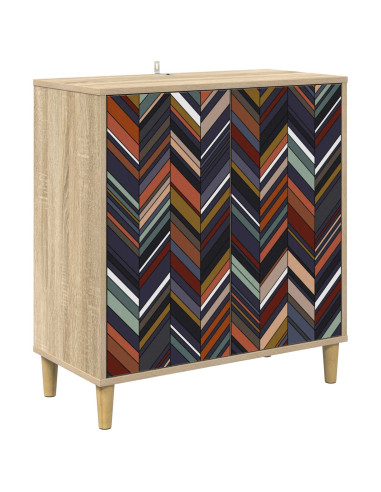 Credenza OMMEN Sonoma 69 x 33 x 75 cm Legno ingegnerizzato