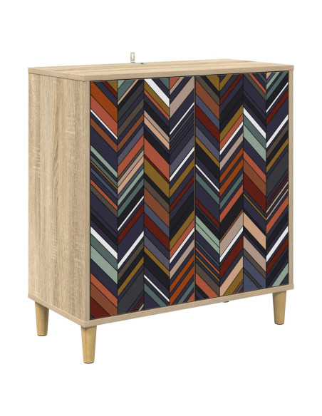 Credenza OMMEN Sonoma 69 x 33 x 75 cm Legno ingegnerizzato