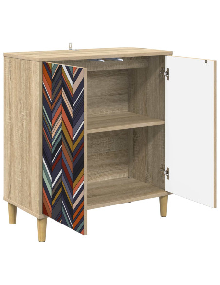 Credenza OMMEN Sonoma 69 x 33 x 75 cm Legno ingegnerizzato