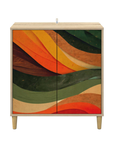 Credenza BONN Sonoma 69 x 33 x 75 cm Legno ingegnerizzato