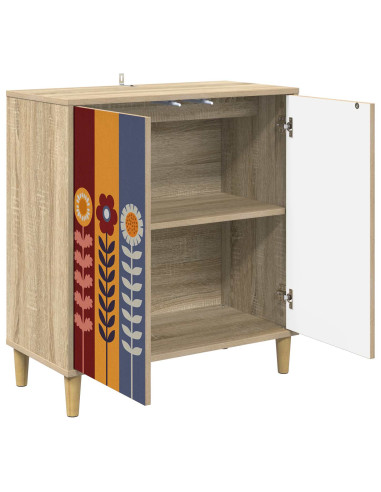 Credenza ESSEN Sonoma 69 x 33 x 75 cm Legno ingegnerizzato